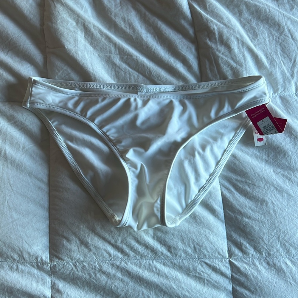 White Bikini Bottoms